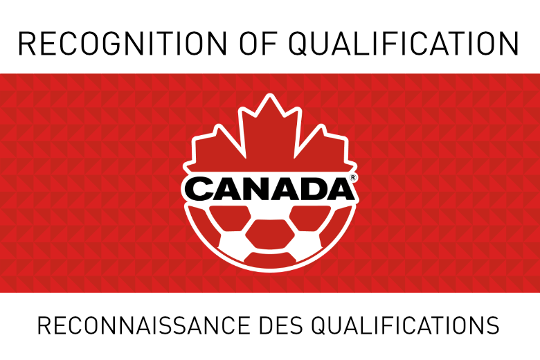 Recognition of Qualification – Canada Soccer